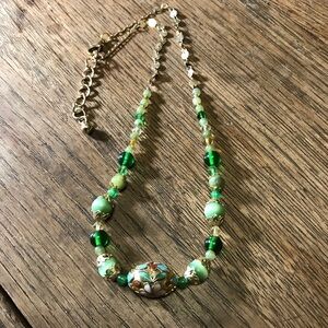 Romantic Cottage Collection Glass Bead Necklace
